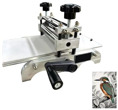 Prensa De Impresión & Prensa Portátil – Máquina De Grabado Manual Para Impresión En Linóleo, Papel Y Madera, Proyectos Creativos Y Talleres