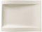 Villeroy & Boch – Newwave Rechteckiger Frühstücksteller Weiß, Spülmaschinenfest, Mikrowellensicher, Teller Keramik, Speiseteller, Essteller, Geschirr, Premium Porzellan