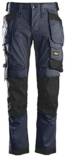 Snickers No Aplica Professioneller Nutzanzug, Marineblau/Schwarz, 33 W/30 l, Herren, Marineblau, Schwarz