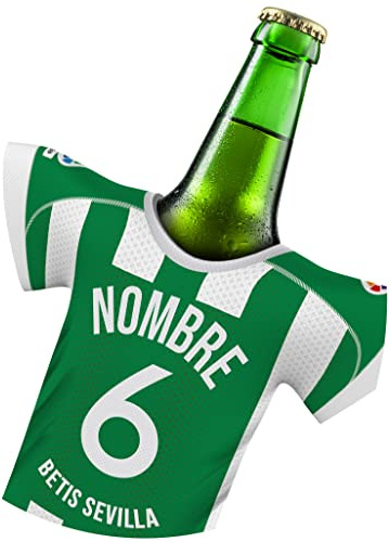 PERSONALIZABLE comprar camiseta para REAL BETIS Camiseta de abanico Polo oficial para hombre Regalo Neveras para hombre enfriador de bebidas fan merchandise by myfanshirt SPSPT