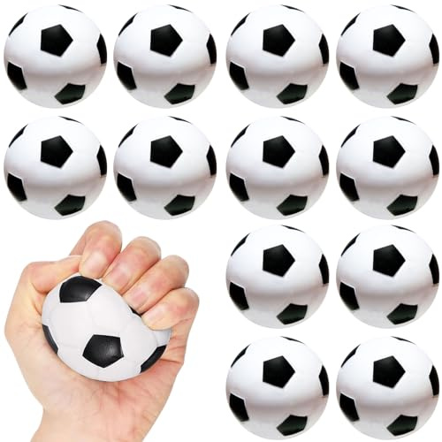 mini pelota de fútbol, antiestrés para niños y adultos, mini espuma deportiva