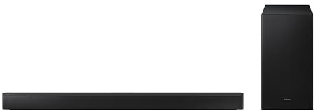 Samsung B-Series Soundbar, B650D, 3.1 HP, Subwoofer, Dolby Audio/DTS Virtual:X, Integrated Center Speaker, Adaptive Sound, HW-B650D/ZN (2024 Version - United Arab Emirates)