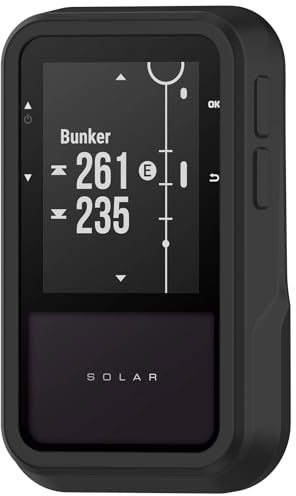 Disscool Fodral kompatibel med Garmin Approach G20 Solar Soft Anti Drop silikon ersättningsfodral klocktillbehör (svart)