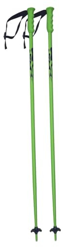 F Fityle Paire de Bâtons de Ski en Aluminium Léger, Équipement Polyvalent pour Ski, Poignée Ergonomique et Antidérapante en Caoutchouc et Dragonne, pour Randonnée, Snowboard