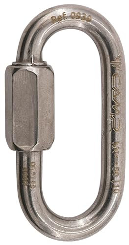 C.A.M.P. - OVAL QUICK LINK STAINLESS 8 mm - Mosqueton