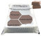 Sesiomworld Cera Depilatoria de Baja Fusión Chocolate con Cacao Bandeja 1 Kilo 1 Unidad 1000 g