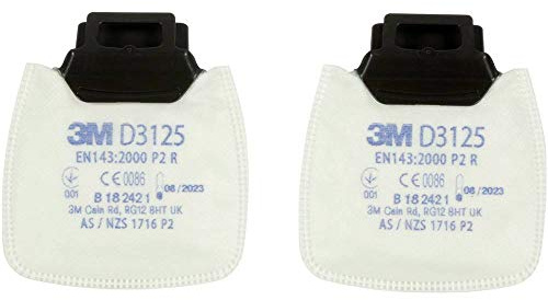 3M Secure Click Partikelfilter P2 R D3125 2 St.