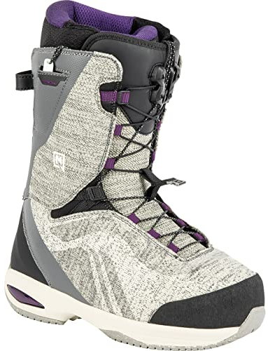 Nitro Damen Nitro Damen Ronda Tls '23 Leichter Snowboardschuh mit Schnellschnürsystem Snowboardboot, HEATHER GREY, MP 25,0 // EU 38 2/3 US 7,5