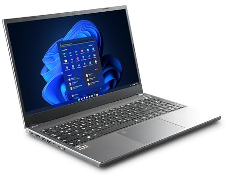 Notebook CSL R'Evolve C15 5500U - Ultra-Slim Laptop, 15,6 Zoll Display FHD 1920x1080 IPS, AMD Ryzen 5 5500U CPU 6x2100 MHz, 4000 GB M.2 SSD, 32 GB DDR4-RAM, USB 3.2, BT 5.2, AX WLAN