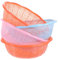 Holibanna 4pcs Plastic Rice Washing Basin Multifunctional Fruit and Vegetable Colander Rustproof and Kitchen Tool for Counter Space