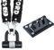 Oxford HD Chain Lock 1.5m Double Locking Padlock with Docking Station Anchor for Motorbike, e Bike, Scooter, Bicycle, Bike Accessories, Chain Lock d Lock for Motorcycle Anti Theft Protection Set