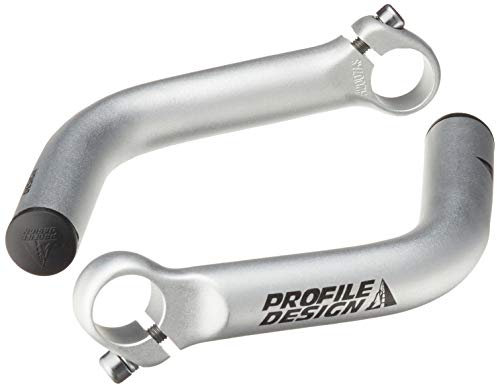 Profile Designs Boxer Bar End (Silver), 22.2mm clamp Size, BEBO2