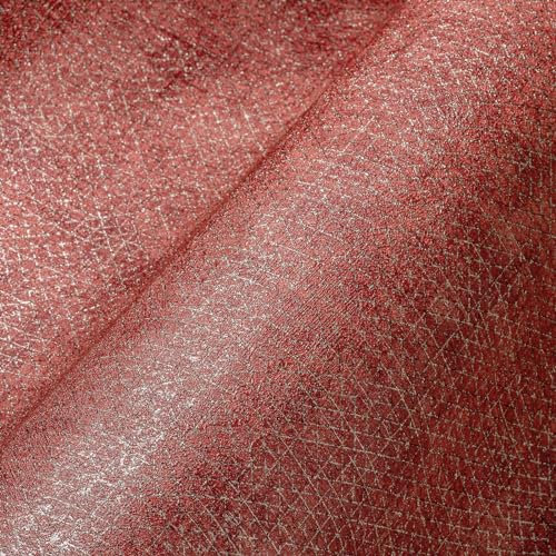 A.S. Création The BOS 388268 Papier peint intissé métallique Rouge doré 10,05 x 0,53 m