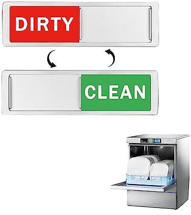 Imán Lavavajillas, Imán para Lavavajillas Limpio, Indicador Señal Lavavajillas, Imán Limpio y Sucio, Imanes Universales para Refrigerador De Cocina, para Nevera, Accesorios Cocina Gadgets