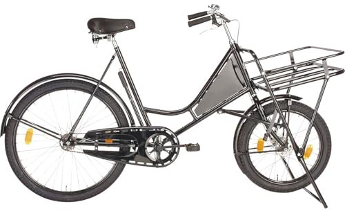 kaiserkraft | Lastenfahrrad Classic | Stahl | Traglast 140 kg | Schwarz