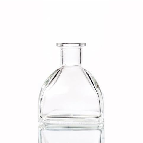 150ml/5oz Empty Reed Diffuser Bottles - Clear Glass Refillable Pot for Essential Oils Fragrance DIY Crafts