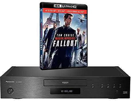 Panasonic DP-UB9000 MULTIREGION for DVD Blu-ray Player Bundle with Mission Impossible Fallout Ultra HD 4K Blu-ray Disc