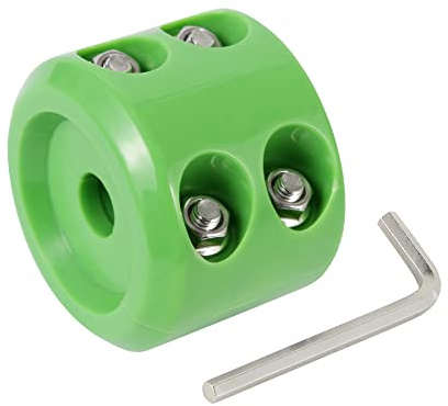 Besnor Winch Cable Hook Stopper for ATV UTV SUV ORV, Rubber Rope Line Saver, Prevent Bouncing Fraying, with Allen Wrench, Green