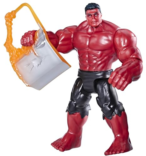 Hasbro Marvel Avengers, Epic Hero Series, Action Figure di Hulk Rosso Ispirata a Captain America: Brave New World