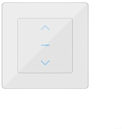 WiFi Doodle Smart Roller Shutter Switch Curtain Blind Switch Timer Shutter Control Roller Shutter Switch (White)