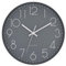 Foxtop Reloj de pared radiocontrolado por radio, 30 cm, silencioso y silencioso, esfera grande, analógico, sin tictac, para cocina, salón, baño, señal inalámbrica DCF, diseño moderno, color blanco y