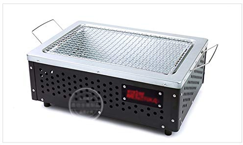 Bärbar japansk keramisk Hibachi Yakitori kolgrill, miljövänlig design med mindre rök för camping och utomhusmatlagning