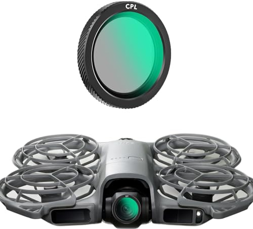 Set di filtri ND e CPL per DJI NEO 2, filtri UV/ND8/ND16/ND32/CPL compatibili per accessori drone DJI NEO2, filtro obiettivo fotocamera a densità neutra ND (CPL)
