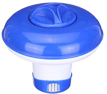 PoolSupplyTown - Mini dispenser galleggiante per pastiglie di cloro/bromo, 2,5 cm, per piscina fuori terra, spa, vasca idromassaggio e fontana
