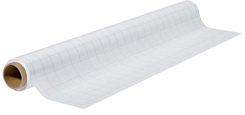 Franken SF2011 X-tra Line Chart - Rotolo di pellicola per lavagna in polipropilene, a quadretti, colore: bianco, 0,8 m x 60 cm, 25 Pezzi