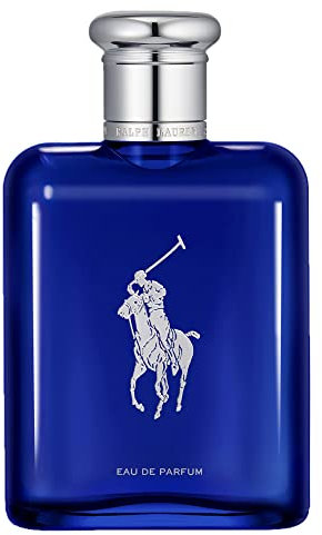 Ralph Lauren Polo Blue Eau de Parfum, Aroma Amaderado, Fresco y Sofisticado, Fragancia Intensa y Energizante, Duración Prolongada, Perfume de Lujo para Hombres, 125 ml