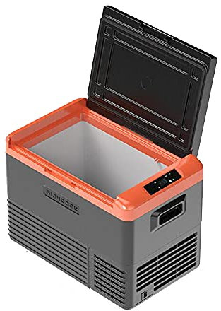 XIAOLIN Frigorifero Auto Portatile, 30l 12/24 Volt Car Frigorifero Compressore per Compressore Elettrico per Barca RV, 220 V AC/Dc Congelatore per Veicoli Camping Road Travel