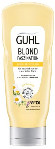 Guhl Blond Faszination Spülung - Inhalt: 200 ml - Haartyp: blond, blondiert, fein