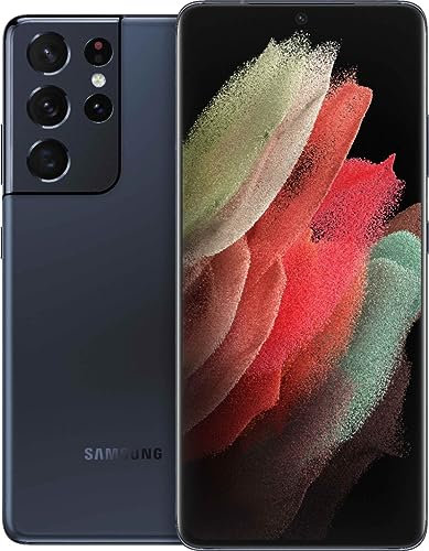 SMARTPHONE SAMSUNG GALAXY S21 ULTRA 5G SM G998B 512 GB DUAL SIM 6.8 108 MP OCTA CORE PHANTOM NAVY/BLU (Ricondizionato)