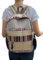 MIGURA Rucksack aus Canvas, für Reisen, Hippie-Stil, groß, ideal für Sommer, Alltag, Festivals, lässig, Vintage, Herren, Damen, wasserdichter Stoff, Himalayan, Rot, bunt, M