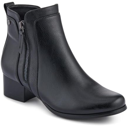 Pavers Smart Zip-Fastening Boots - Black Size 5