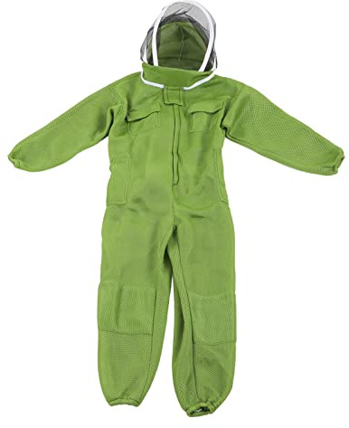 Combinaison Anti Frelon Apiculteur, Vêtement Complet Respirant Taille XL, Protection Intégrale et Confort Thermique - Matériau Respirant, Conception Épaissie, Sécurité Maximale (XL)