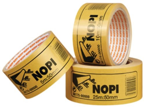 tesa Verlegeband NOPI Fix, doppelseitig, 25 m x 50 mm 56175 (Klebeband Doppelklebeband Montageklebeband Spiegelklebeband Teppichband Teppichklebeband)