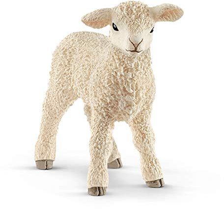SCHLEICH 13883 Lamb Farm World Toy Figurine for children aged 3-8 Years