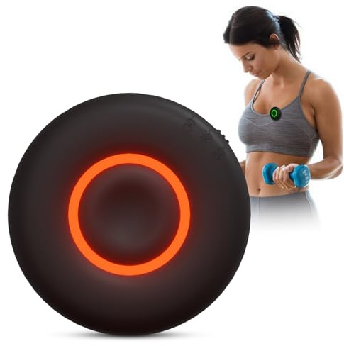 Time Me Rest Time Fitness Timer - Countdown Gym Timer and Stopwatch, Vibrating, Compact Design, Rechargeable Battery
