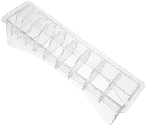 Healeved 10grids Hair Clipper Guards Combs Storage Box Clipper Guard Holder Slots
