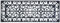 Esschert Design Schmutzfangmatte, Fußmatte in schwarz aus Gummi, rechteckig, Größe XL, extra breit, ca. 120 cm x 45 cm