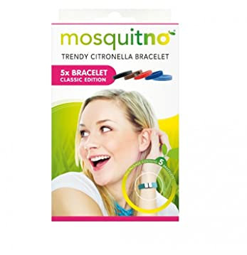 Mosquitno - Pulsera de citronela (5 unidades)