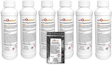 Well2wellness® Set Concentrato Infusione per 'Frutto' con 6 x 250 ML + Gratis 10g Mentolo