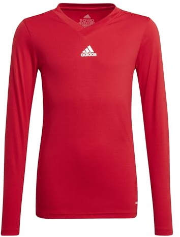 adidas pojkar Team Base Youth Shirt, team power red, 5-6 Years
