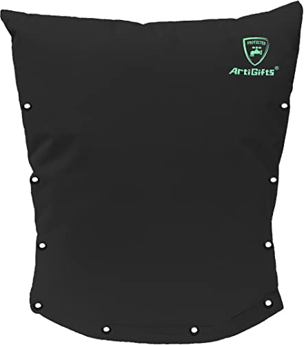ArtiGifts Pro Insulated Pouch - Backflow Insulation Cover for Winter Freeze Protection, Black, 17’’W x 21’’H - Measure Before Purchase