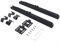 2 Stück Soft-Close-Mechanismus Dämpfer Tür Hardware Track Kit Lochfrei Scheunentor Hardware Stopper für Schiebetür
