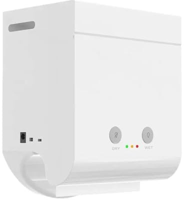 Rechargeable Wipe Warmer for Babies & Adults, Heated Towel Wipe Dispenser, Quiet Heating, Adjustable Temperature, Wall-Mounted Dry & Wet Tissue Machine, for Mother & Baby Room, Kitchen Wall Hanging