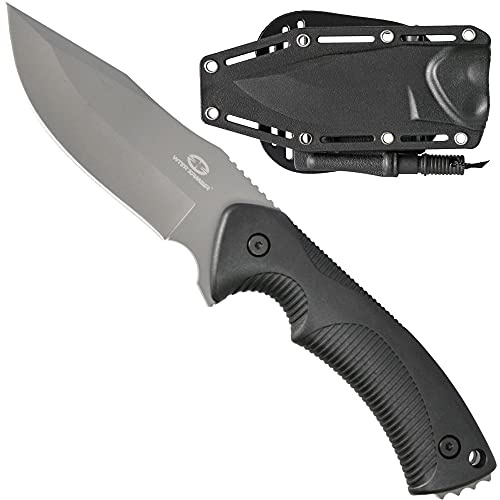 Witharmour Outdoormesser Wasp mit Kunststoffscheide und Feuerstarter