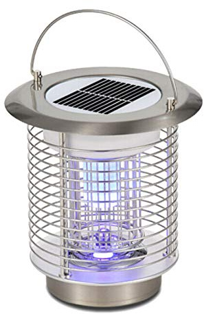 Antimosquitos – Antipolillas – Barraje Insecto – Toma USB – Lámpara antimosquitos – Enchufe antimosquitos – Jardín Exterior – Farol antimosquitos Solar 2 W Recargable
