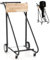SPOTRAVEL Outboard Boat Motor Stand Trolley, 150KG Capacity Heavy Duty Boat Engine Carrier Stand with Wheels & Thick Board, Boat Trailer Cart Dolly for Engine Storage Transport Maintenance